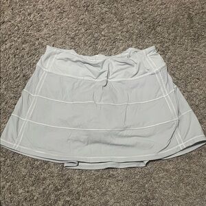 lululemon athletica Light Gray Performance Skort